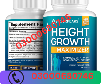 Height growth maximizer price in gujranwala 03000680746