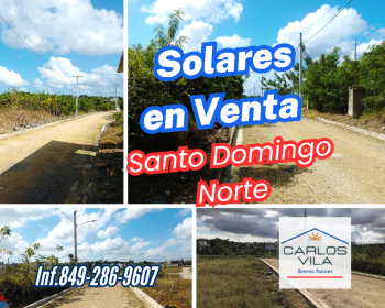 Solares en venta en villa mella santo domingo nort