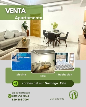 Apartamento en corales del sur  santo domingo este
