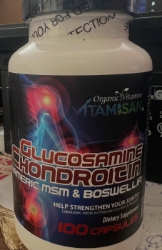Glucosamina suplemento dietético de glucosamina condroitina con msm y