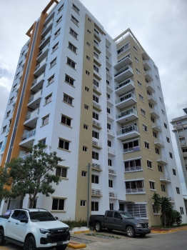 Rento confortable apart en torre sto. dgo. este. piscina y areas socia