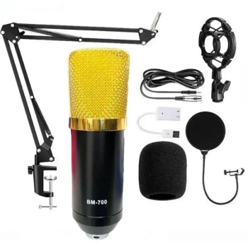 Kit de microfono condensador bm-700