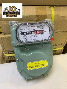 Medidor de gas residencial