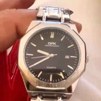 Reloj opk movimiento de cuarzo japonés bisel octagonal manesillas lumi