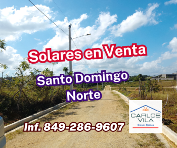 Solares en venta en villa mella santo domingo norte