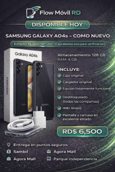 ???? samsung galaxy a04s  128gb almacenamiento  desbloqueado todas l