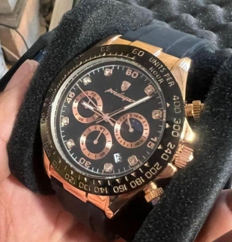 Reloj poedagar mov de cuarzo cronógrafo manesillas luminicas fechero c