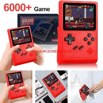 ???? consola portátil game box gb300 6000 juegos - se le instala juego