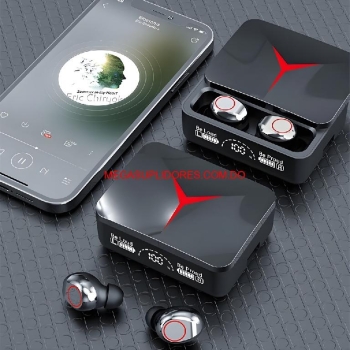 audífonos bluetooth – touch caja de carga pantalla sonido potente