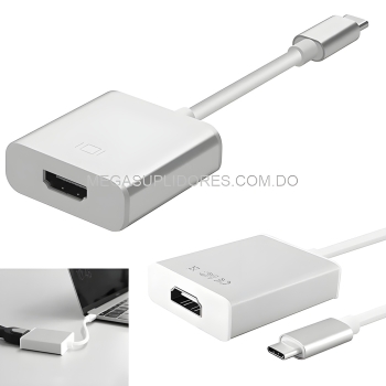  convertidor usb tipo c 3.1 a hdmi para celulares  mac  laptops 
