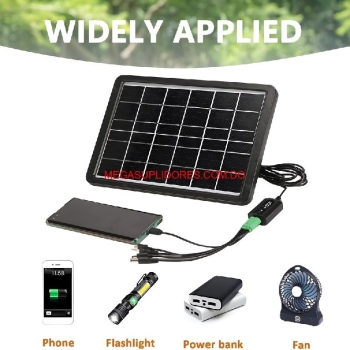  panel solar portátil usb – carga celulares - tablets y power bank 