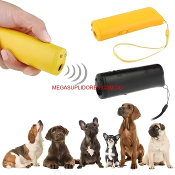 ahuyentador y entrenador de perros silbato ultrasónico repelente luz
