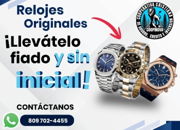 Relojes originales  llevatelo fiado y sin inicial