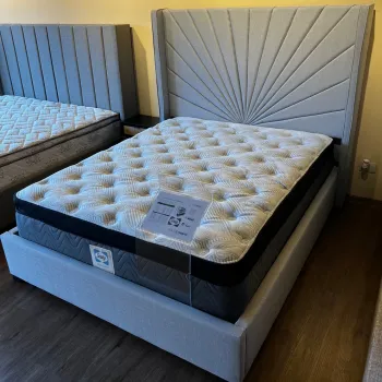 Cama tapizada queen