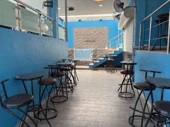 Se arrienda un negocio de bebidas es una terraza en un 3 tercer nivel