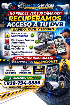 ???? no puedes ver tus cÁmaras? ???? perdiste la contraseña de tu dvr?