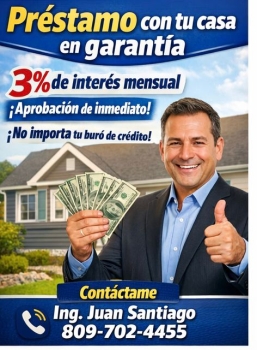 Te prestamo con tu casa en garantia