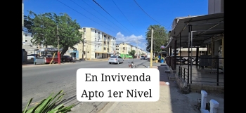 En invivienda apto en 1er nivel en venta 3-hab 1-b 1-parq av simón oro