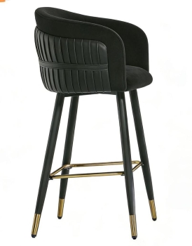 Taburete de piel