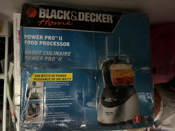 Procesador de alimentos black  decker power pro ii nuevo en caja