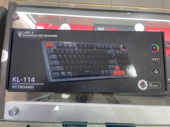Teclado gaming jedel mecanico rgb kl-114