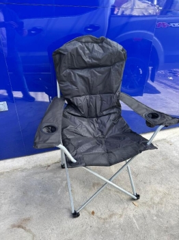 Silla playera  negra