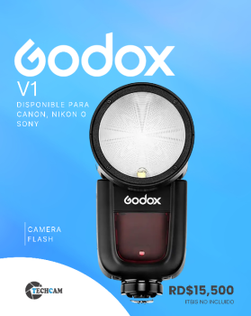 Flash de godox para camara