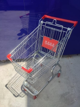 Carrito de supermercado . medidas ... ancho 45cm/  largo 77cm/  alto 9