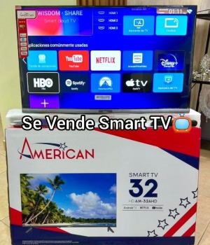 Se vende smart tv american de 32