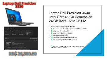 Dell presicion 3530