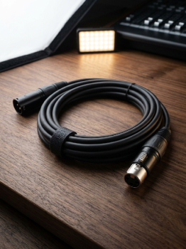 Cable para micrófono xlr 1.5 metros uso intensivo alta resistencia