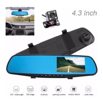 Espejo retrovisor 9.66” android – moderniza tu carro