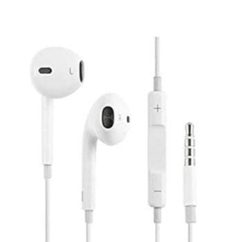 Audífonos iphone 3.5mm certificados sonido nítido y bass profundo
