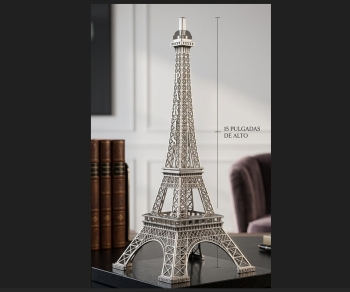 Torre de paris 15 pulgadas
