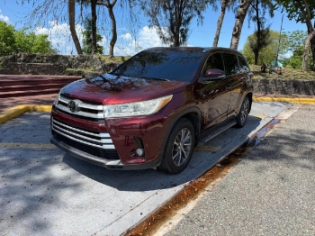 Toyota highlander 2017 xle 3 filas la mas full
