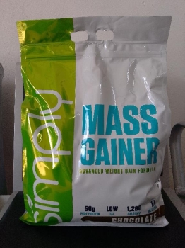 Máss gainer 13 libras sabor chocolate suplementos rans