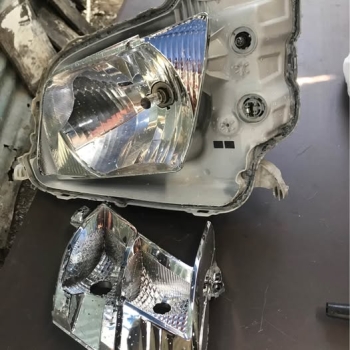 Cambiamos el cristal roto a la pantalla hijet s321