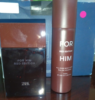 Perfume zara for him red edition en rd2500