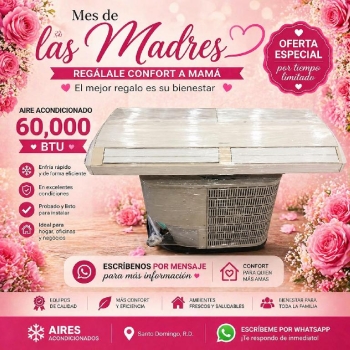 ???? aire acondicionado 60000 btu piso techo ️