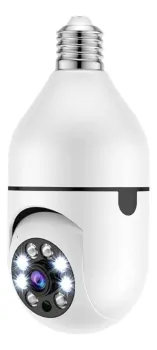 Camara bombillo wifi 360 grados sensor de movimiento
