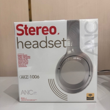 Audífonos stereo headset akz 1006 anc – sonido premium y máxima comodi
