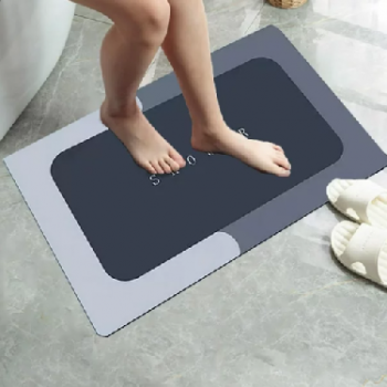 Alfombra de baño súper absorbente – secado rápido y antideslizante