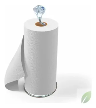 Porta papel toalla con diseño de diamante elegante para cocina