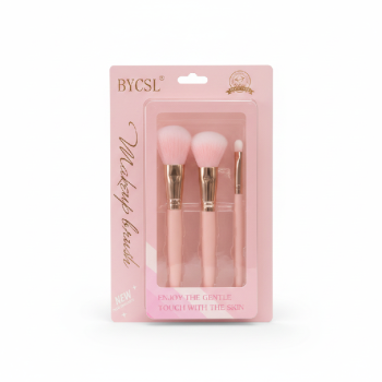 Set de brochas de maquillaje bycsl 3 piezas