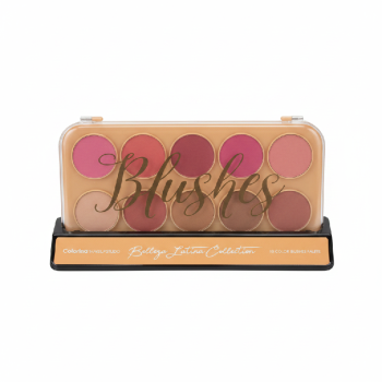 Paleta de rubores colorina belleza latina collection 10 color blushes