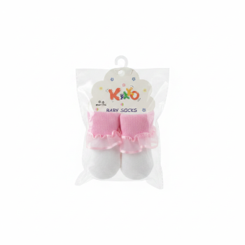 Calcetines para bebé 0-6 meses bl bla blan blanc blanco 0-6m