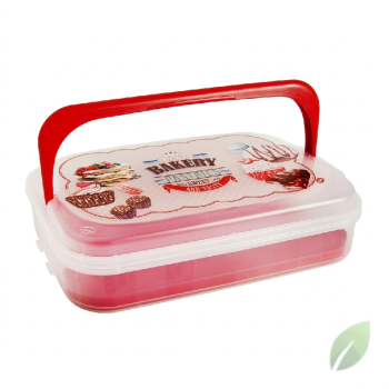 Contenedor de alimentos para repostería the best bakery