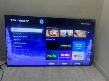 Tv smart tcl 55 pulgadas como nueva