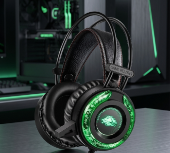 Auriculares gamer a5 con micrófono ajustable