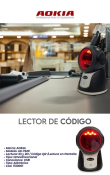 Lector de código 2d omnidireccional profesional tecnología profesional